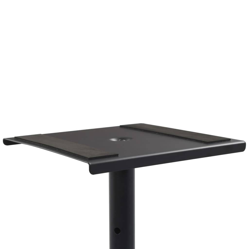 Studio-Monitor-Lautsprecherständer 2 Stk. Schwarz Stahl-4
