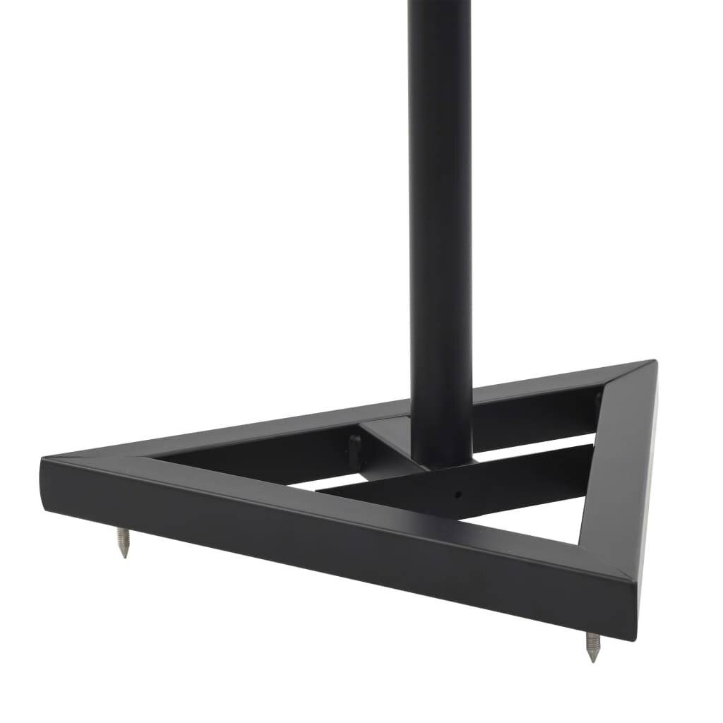 Symbolbild für Studio-Monitor-Lautsprecherständer 2 Stk. Schwarz Stahl
