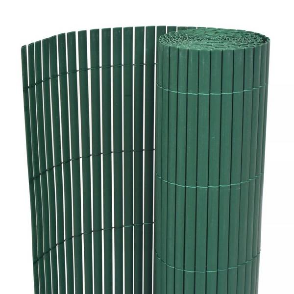 Gartenzaun Doppelseitig 150×300 cm Grün
