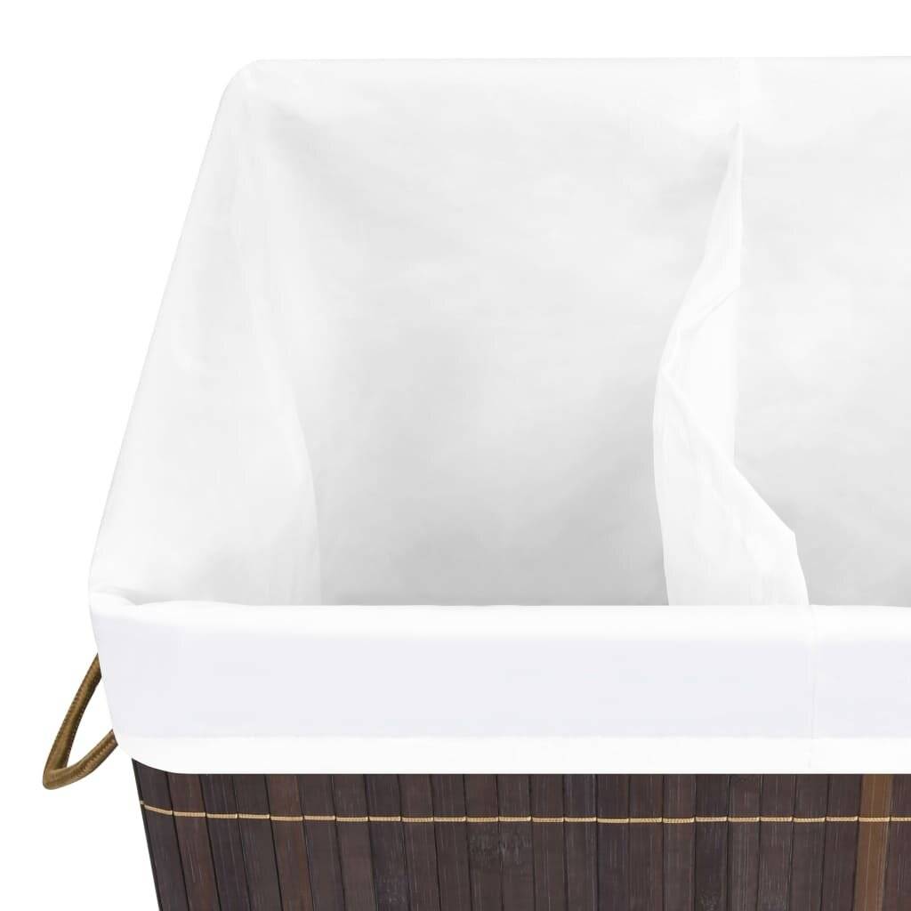 Bambus-Wäschekorb Braun 72 L-6