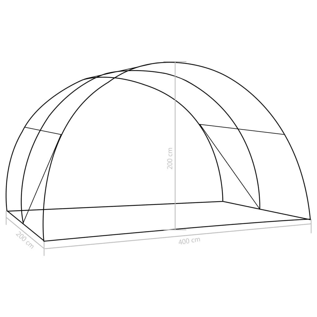Symbolbild für Gewächshaus 8 m² 2×4×2 m