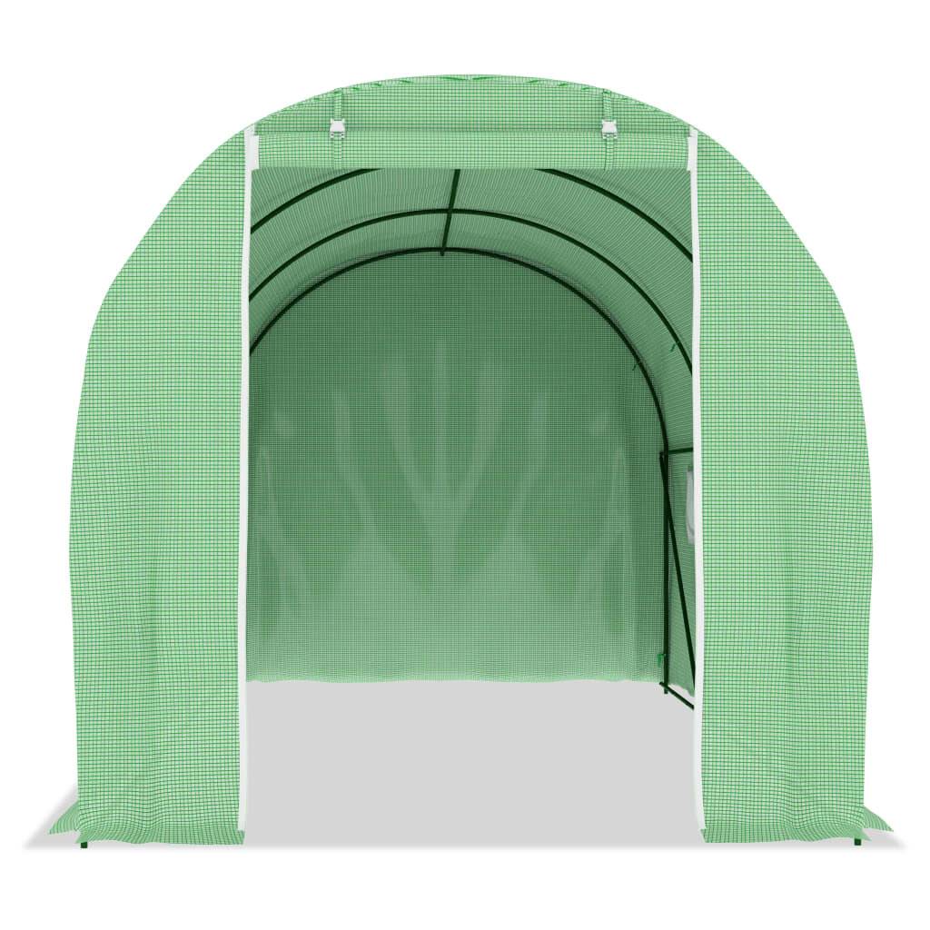vidaXL Gewächshaus 9 m² 4,5x2x2 m-5