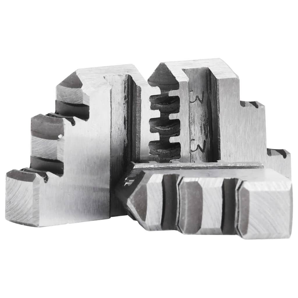vidaXL 3-Backen-Drehfutter Selbstzentrierend 80 mm Stahl-5