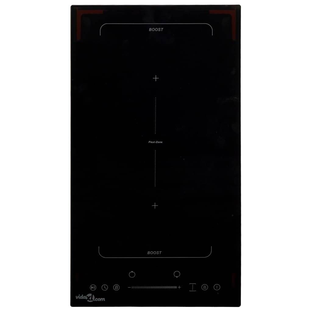 vidaXL Induktionskochfeld Flexzone mit 2 Platten Touch Control 3500 W-4