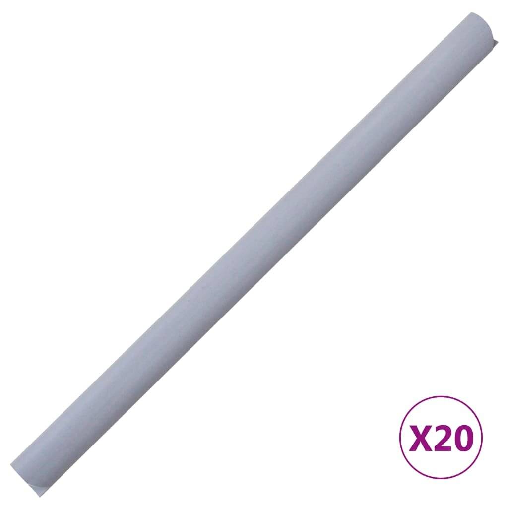 Symbolbild für vidaXL Garten-Sichtschutz PVC 35x0,19 m Matt-Hellgrau