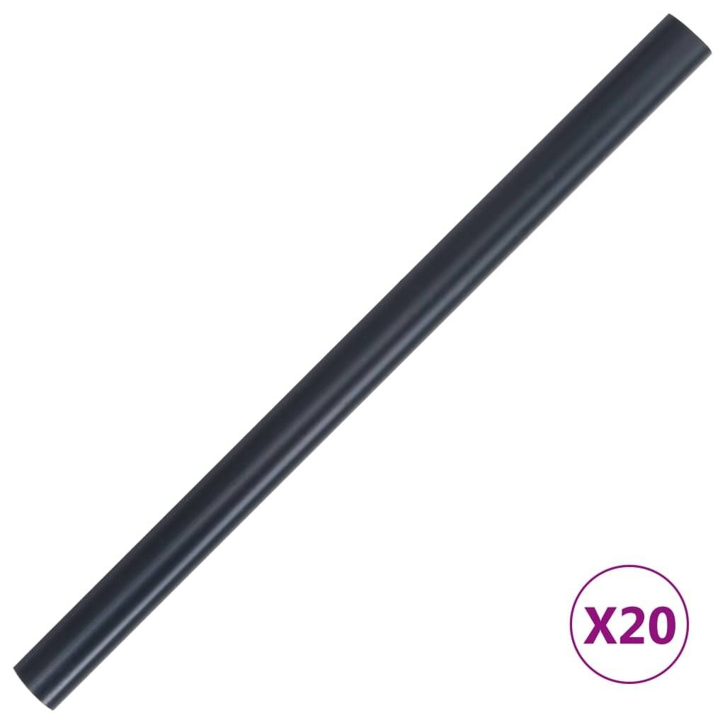 Symbolbild für vidaXL Garten-Sichtschutz PVC 35x0,19 m Matt-Dunkelgrau