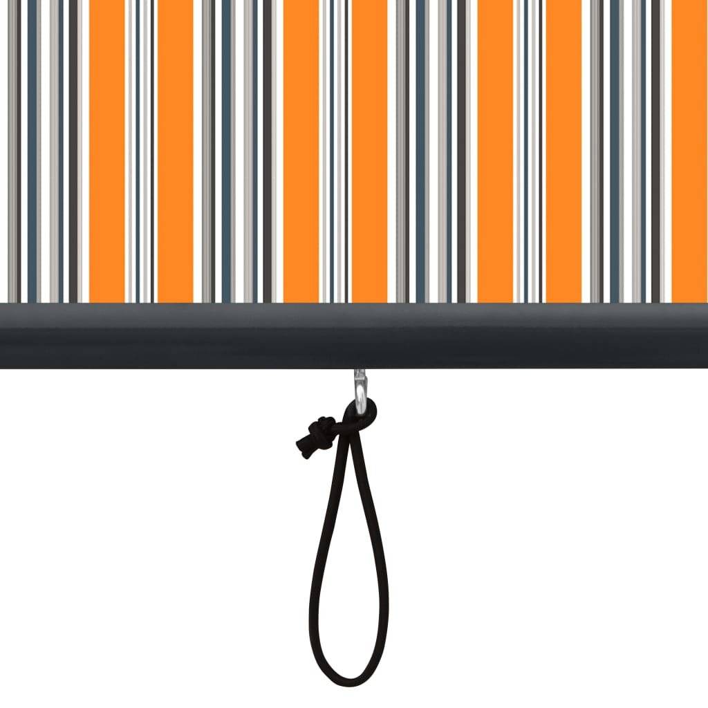vidaXL Außenrollo 80 x 250 cm Gelb und Blau-6