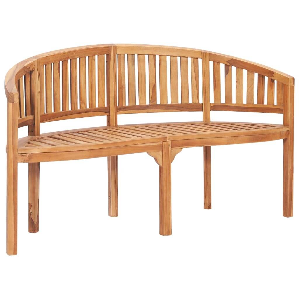 4-tlg. Garten-Lounge-Set Massivholz Teak-5