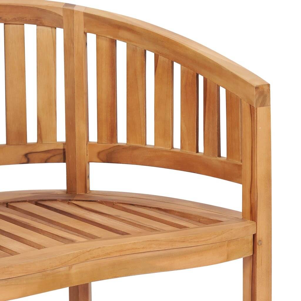 Symbolbild für 4-tlg. Garten-Lounge-Set Massivholz Teak
