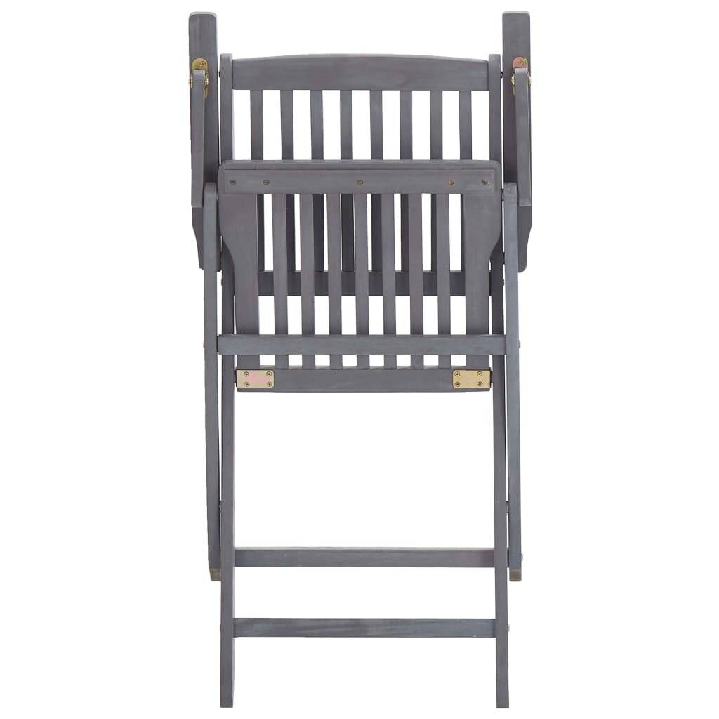 Symbolbild für Klappbare Gartenstühle 6 Stk. mit Sitzkissen Massivholz Akazie