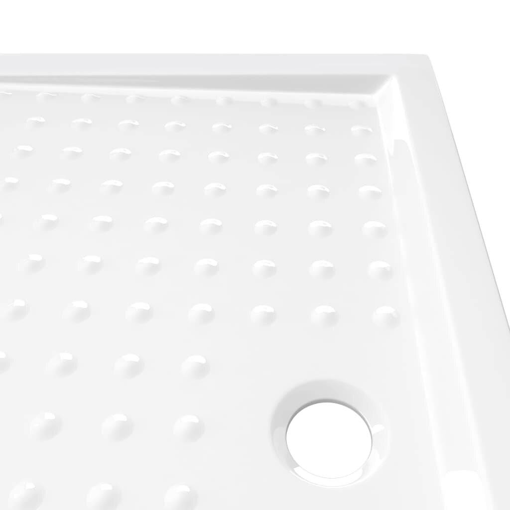 Duschwanne Anti-Rutsch Weiß 70x100x4 cm ABS-5