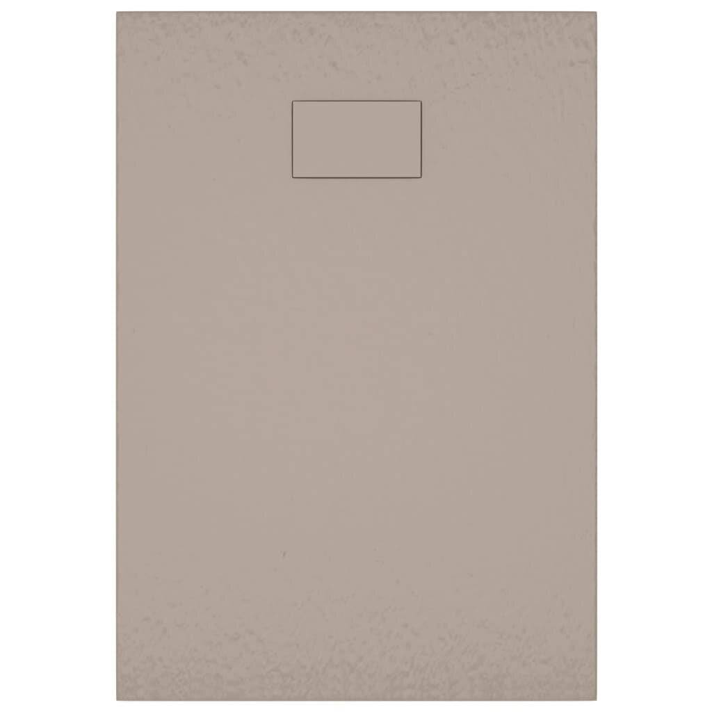 vidaXL Duschwanne SMC Braun 100x70 cm-5