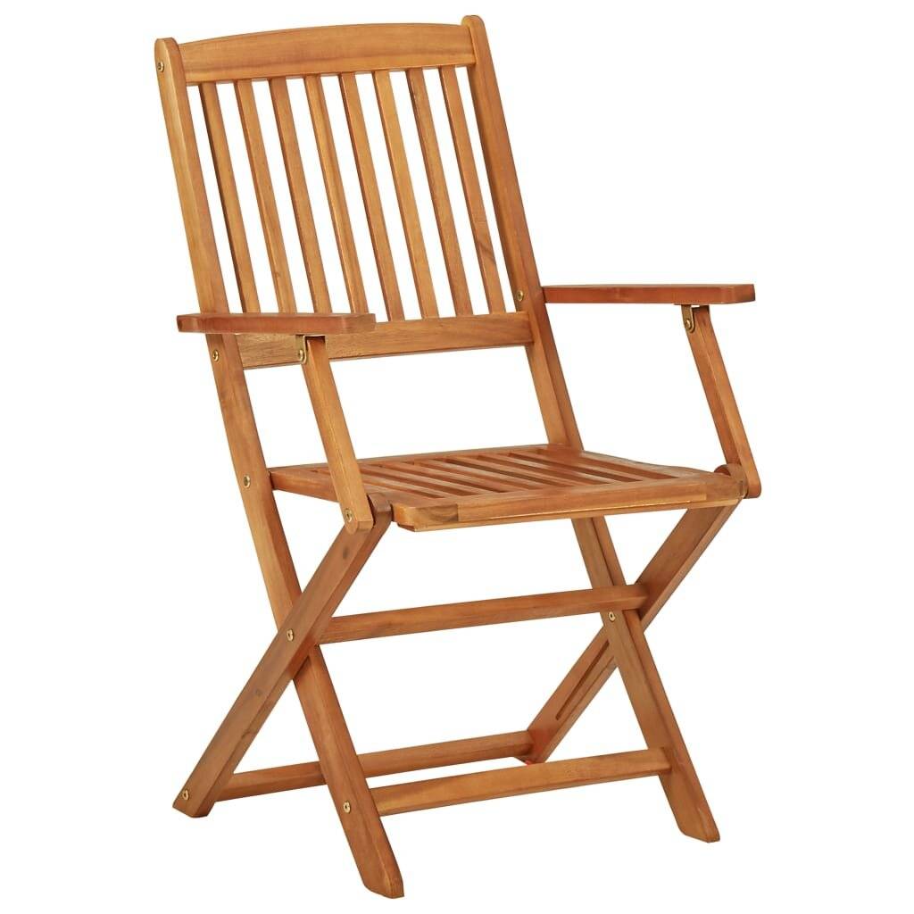 Symbolbild für 3-tlg. Garten-Essgruppe Klappbar Massivholz Akazie