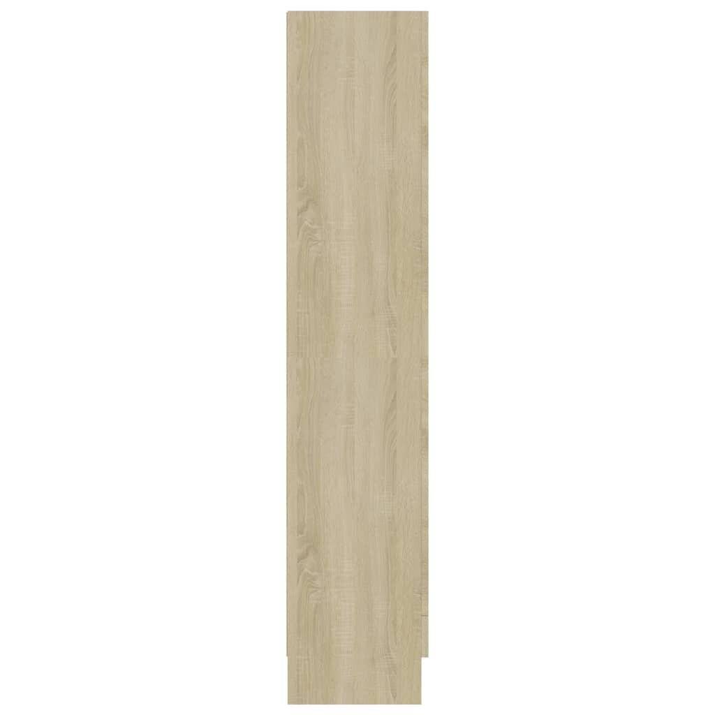Bücherregal Sonoma-Eiche 82,5x30,5x150 cm Spanplatte-5