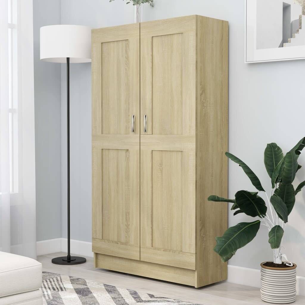 Bücherregal Sonoma-Eiche 82,5x30,5x150 cm Spanplatte-6