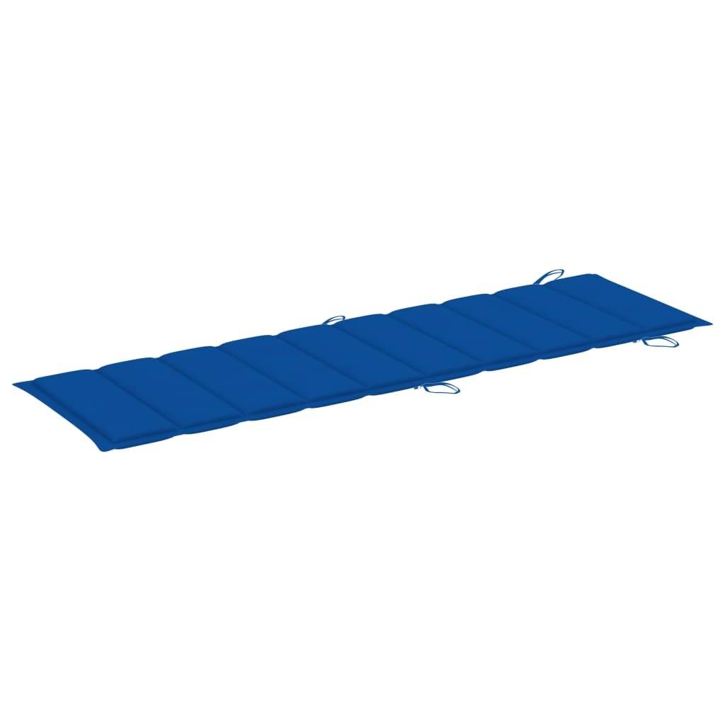 Symbolbild für vidaXL Sonnenliege mit Auflage Akazie Massivholz