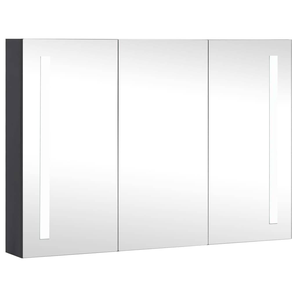 LED-Bad-Spiegelschrank 89x14x62 cm-1