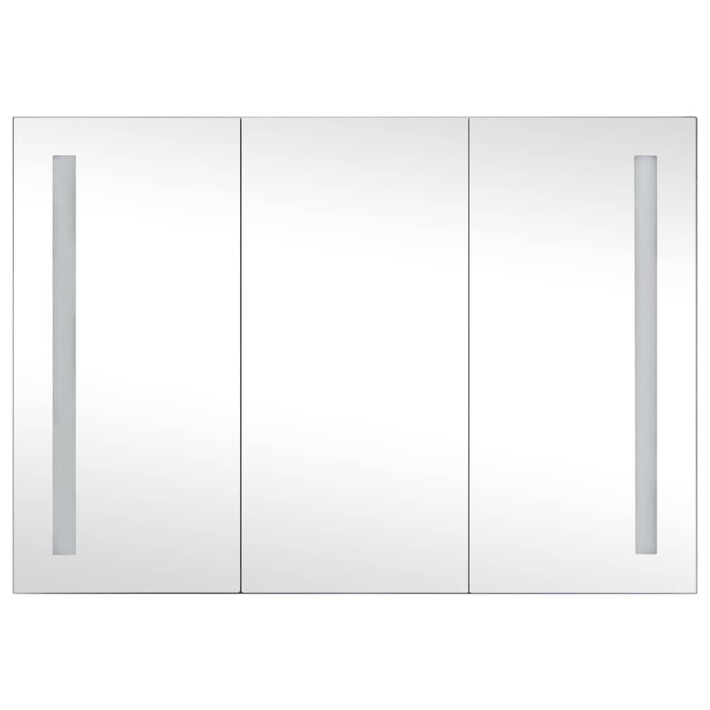 LED-Bad-Spiegelschrank 89x14x62 cm-3