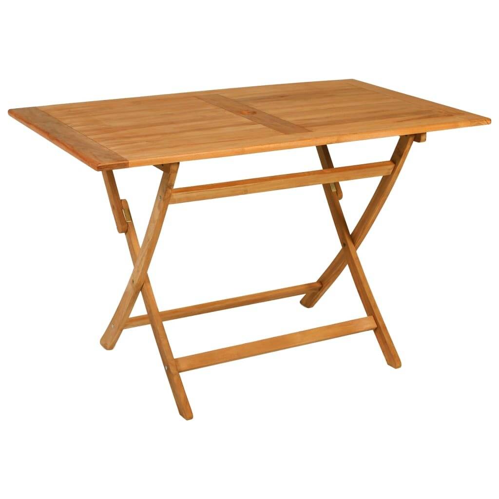 7-tlg. Garten-Essgruppe Massivholz Teak-1