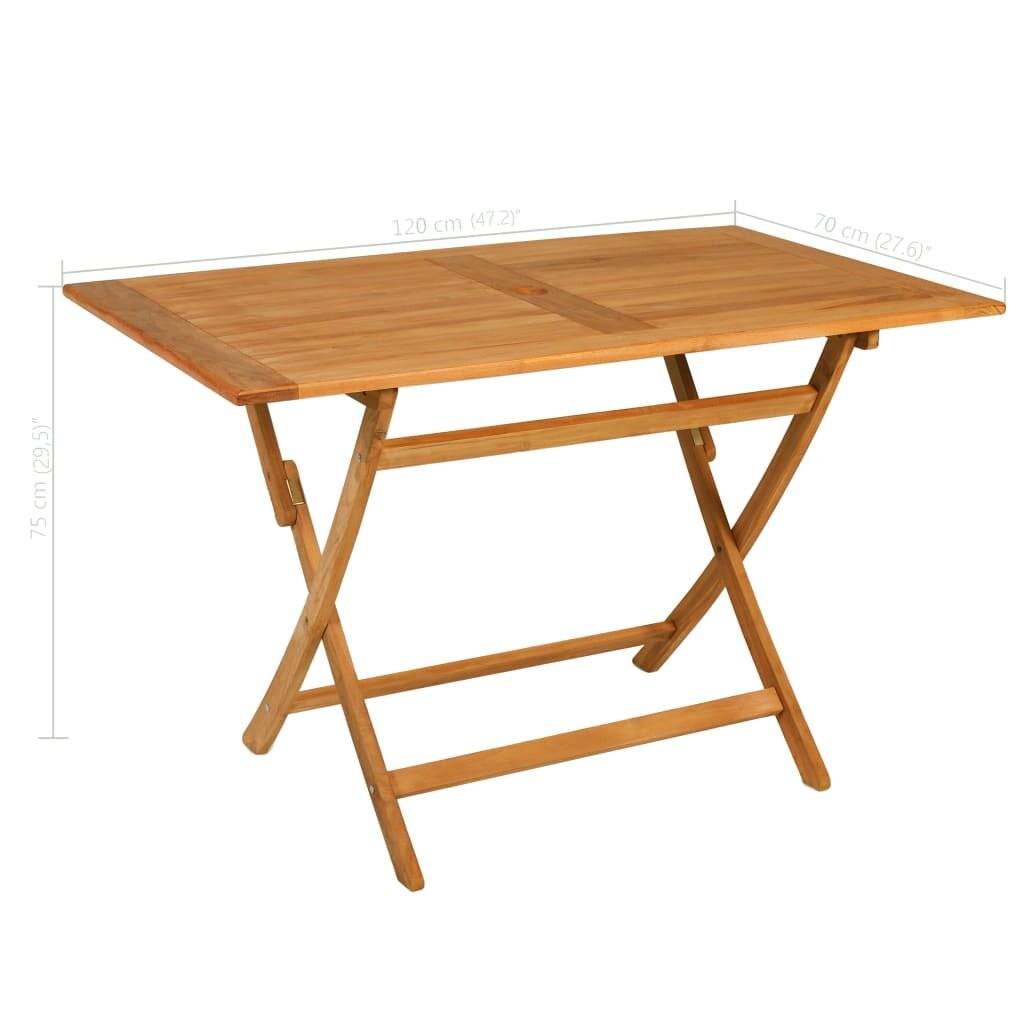 Symbolbild für 7-tlg. Garten-Essgruppe Massivholz Teak