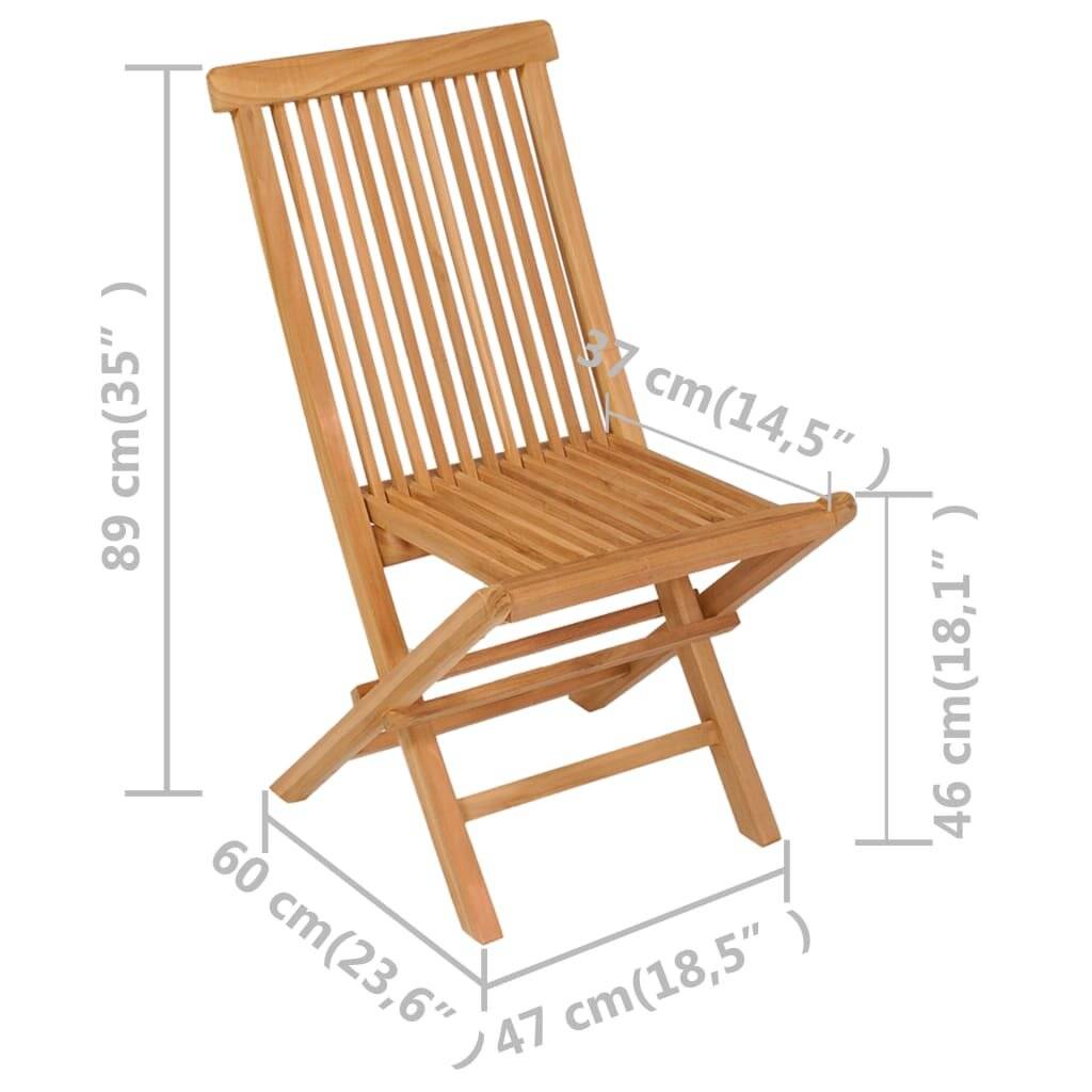 Symbolbild für 7-tlg. Garten-Essgruppe Massivholz Teak