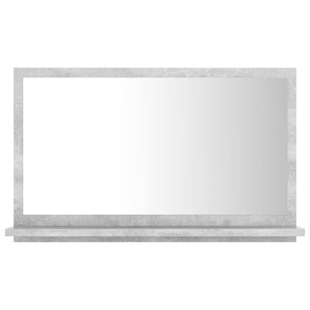 Badspiegel Betongrau 60x10,5x37 cm Spanplatte-1