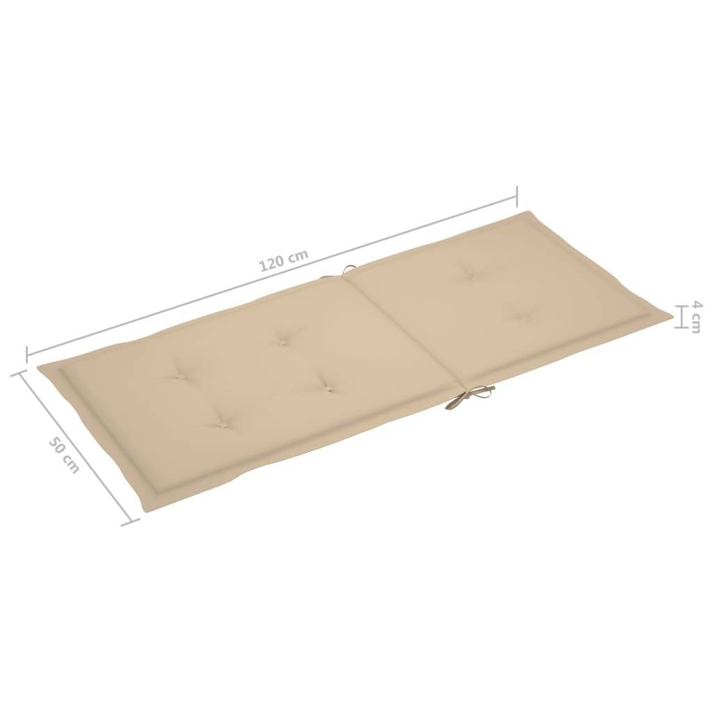 Symbolbild für Klappbare Gartenstühle 6 Stk. mit Auflagen Massivholz Akazie