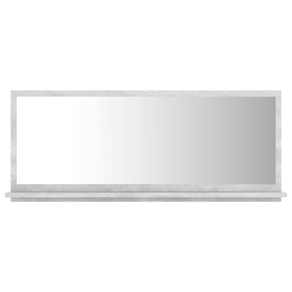 Badspiegel Betongrau 90x10,5x37 cm Spanplatte-1