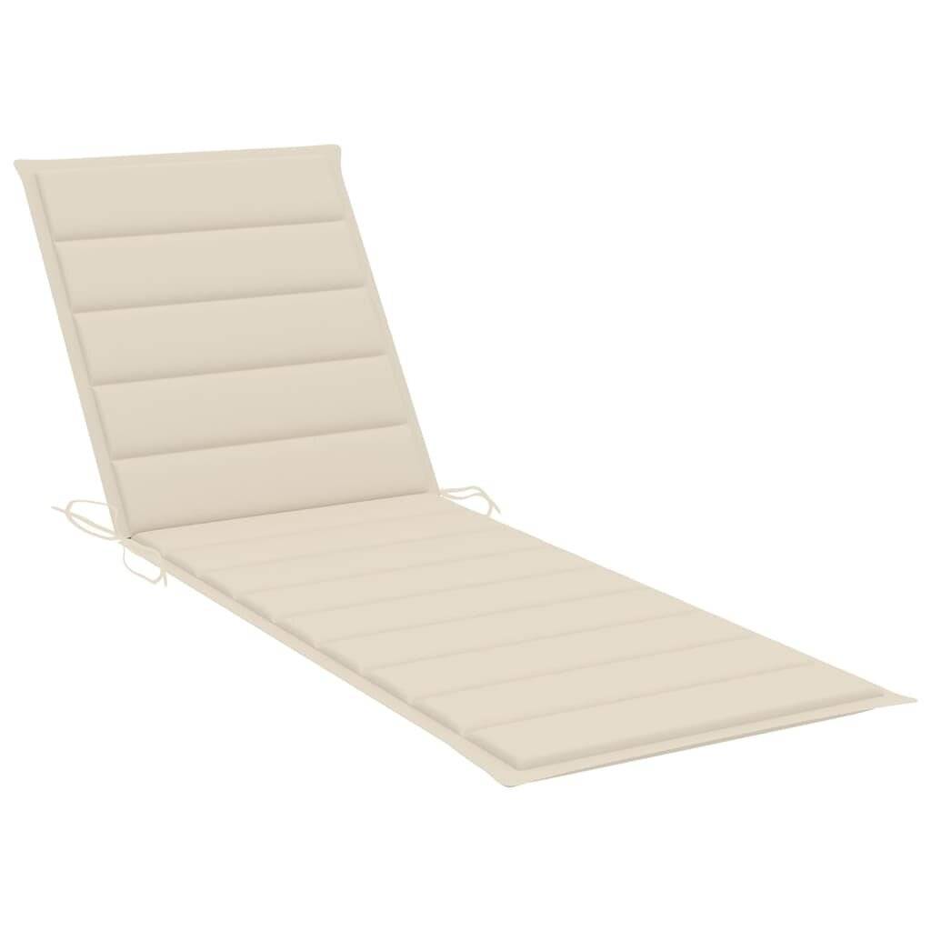 Symbolbild für vidaXL Sonnenliegen 2 Stk. mit Auflagen Massivholz Akazie