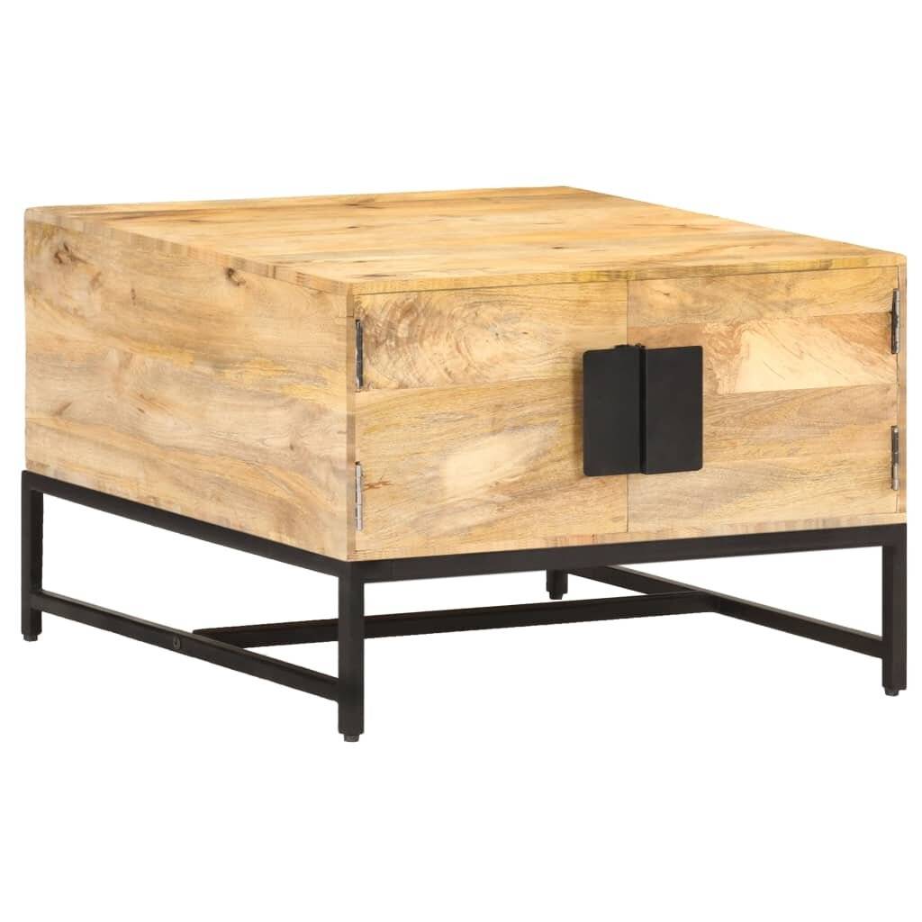 Symbolbild für Couchtisch 67x67x45 cm Mango Massivholz