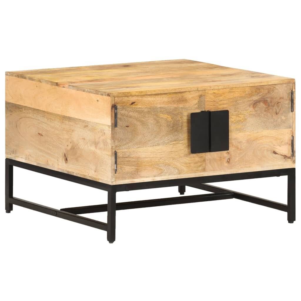 Symbolbild für Couchtisch 67x67x45 cm Mango Massivholz