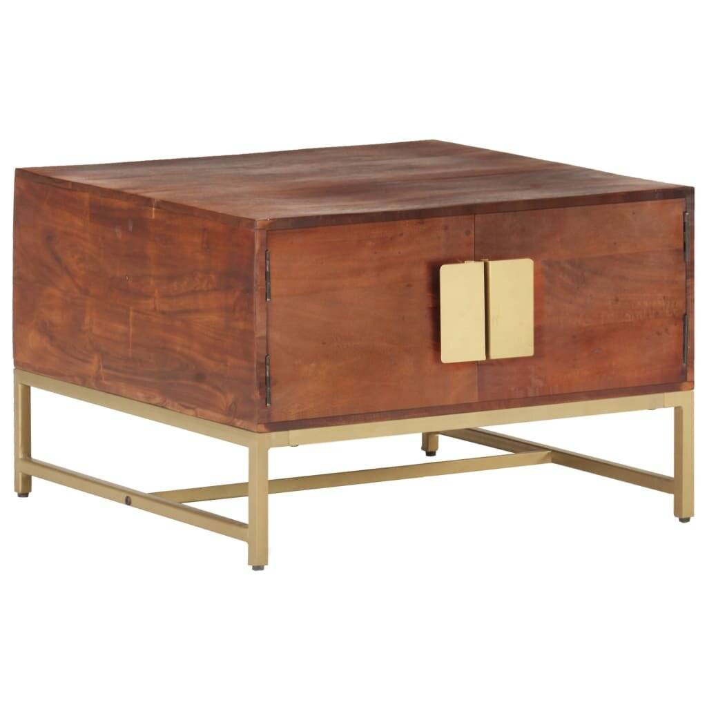Symbolbild für Couchtisch Honigbraun 67x67x45 cm Akazie Massivholz