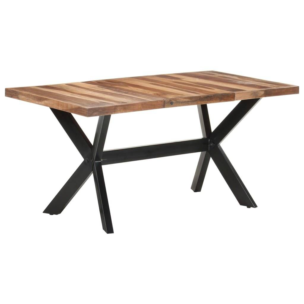 Symbolbild für vidaXL Esstisch 160x80x75 cm Massivholz Honigfarben