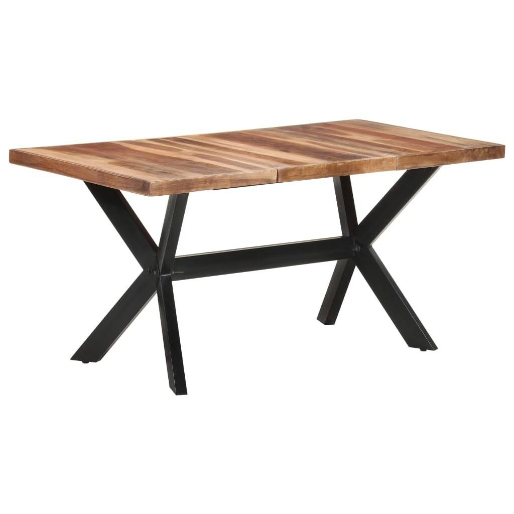 Symbolbild für vidaXL Esstisch 160x80x75 cm Massivholz Honigfarben