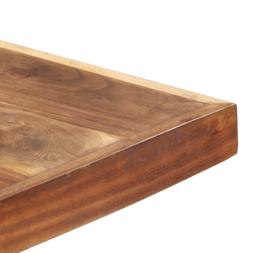 vidaXL Esstisch 200x100x75 cm Massivholz Honigfarben-5