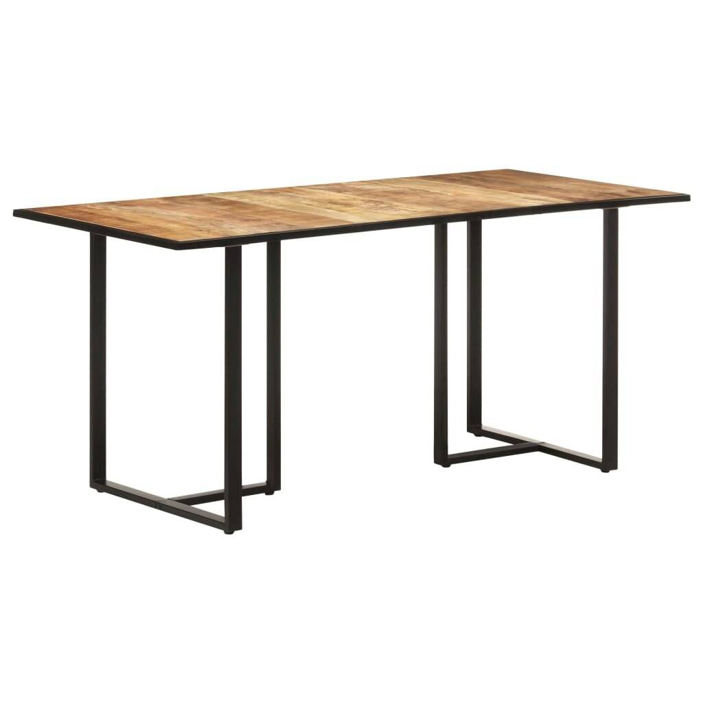 Symbolbild für vidaXL Esstisch 160 cm Raues Mangoholz