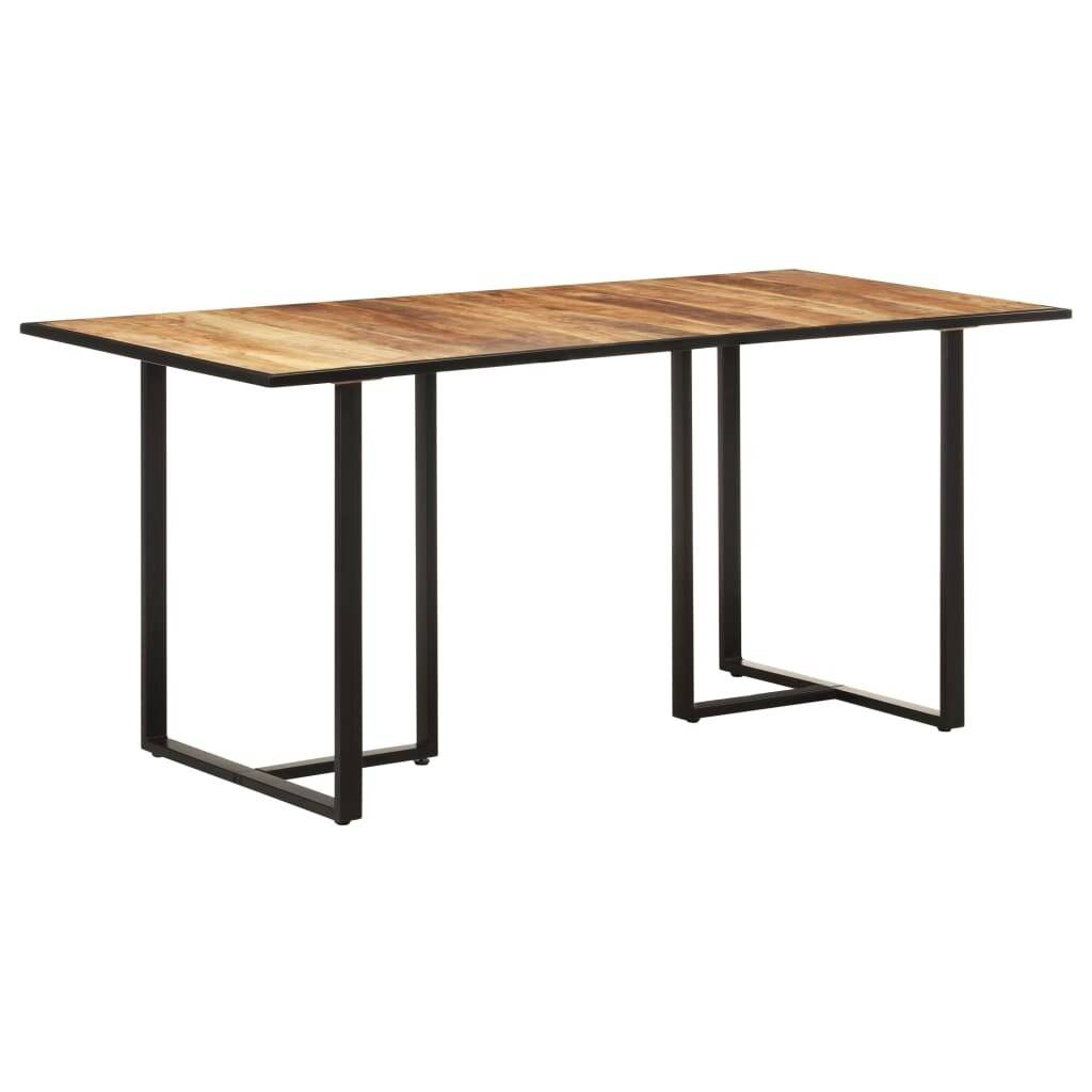 Symbolbild für vidaXL Esstisch 160 cm Raues Mangoholz