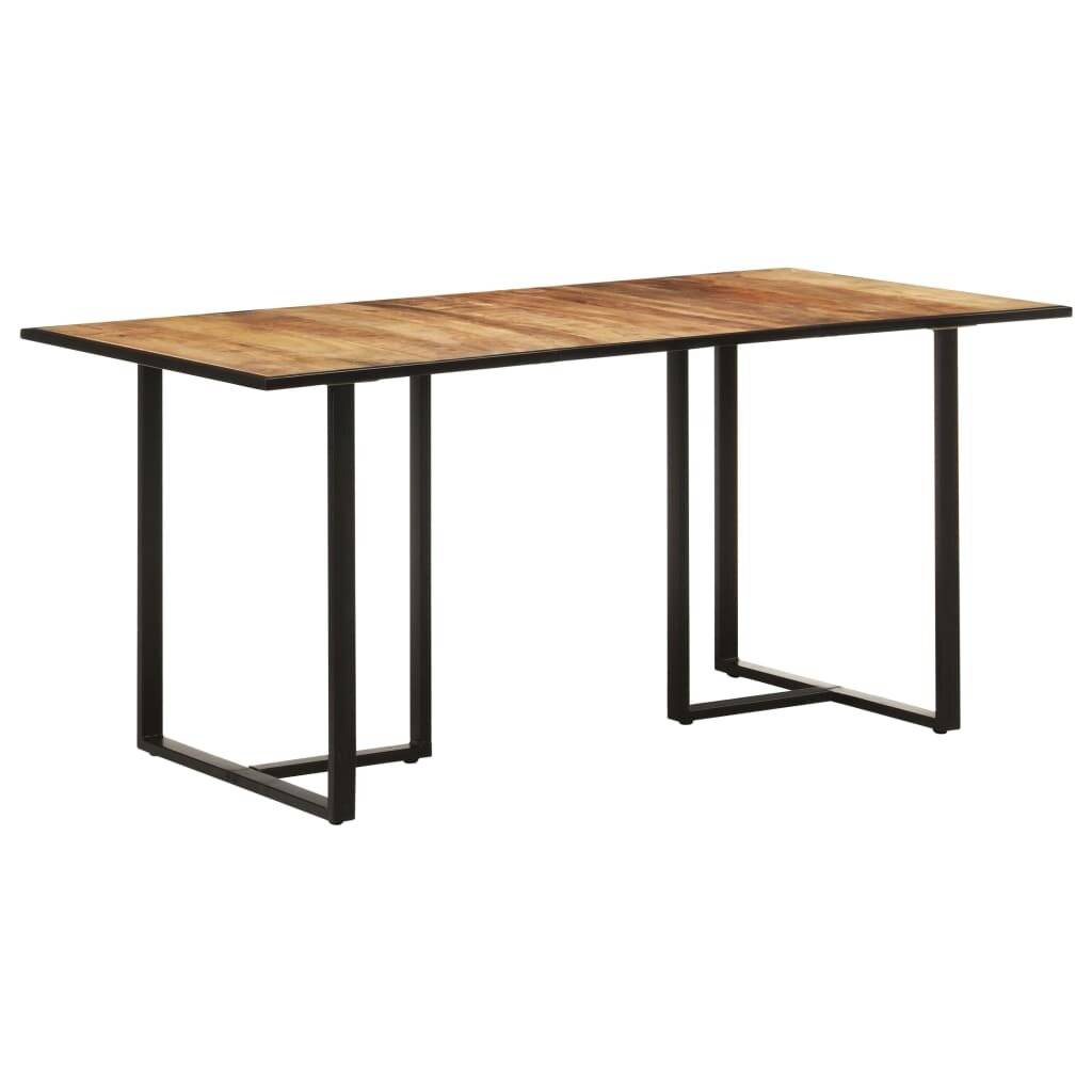 Symbolbild für vidaXL Esstisch 160 cm Raues Mangoholz