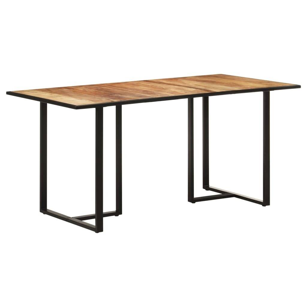 Symbolbild für vidaXL Esstisch 160 cm Raues Mangoholz