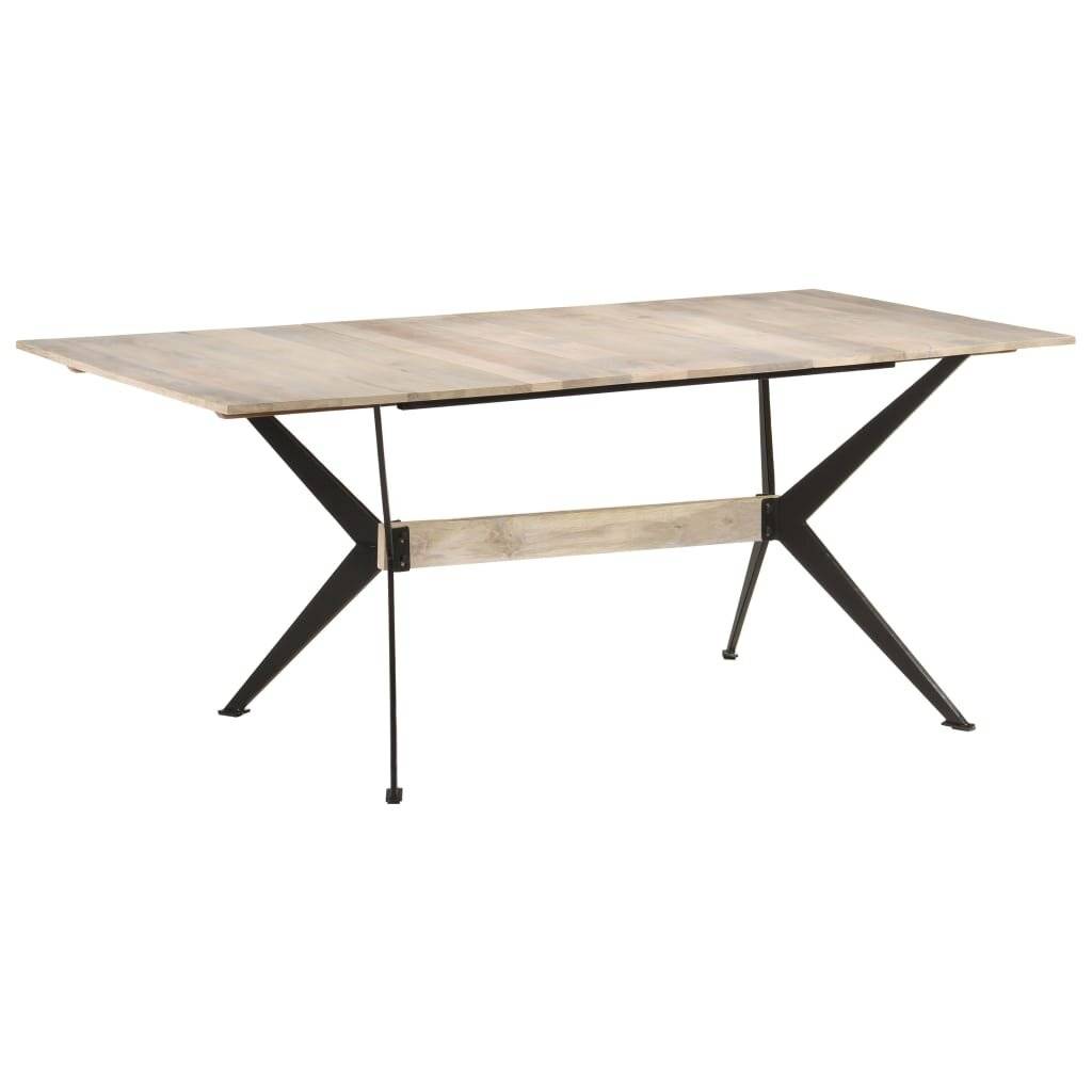 Symbolbild für vidaXL Esstisch 180x90x76 cm Massivholz Mango