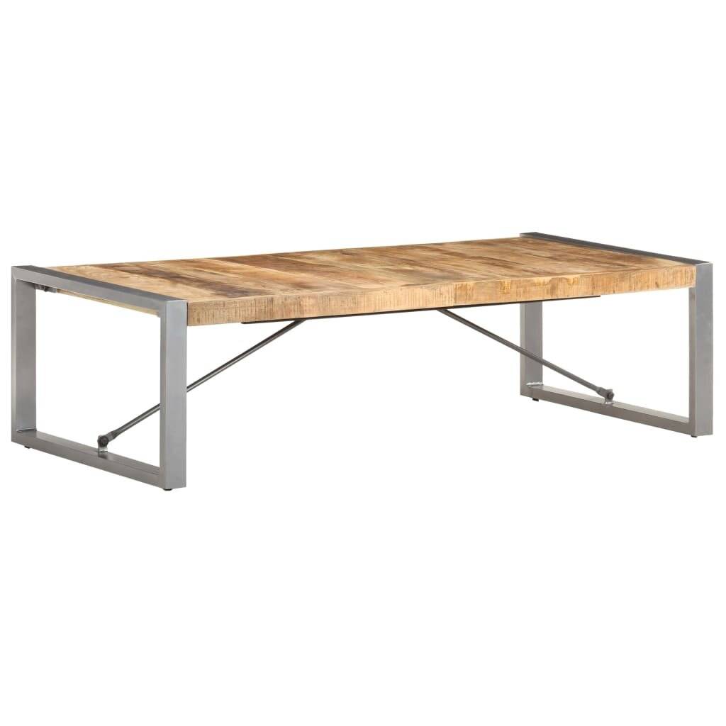 Symbolbild für Couchtisch 140x70x40 cm Raues Mangoholz
