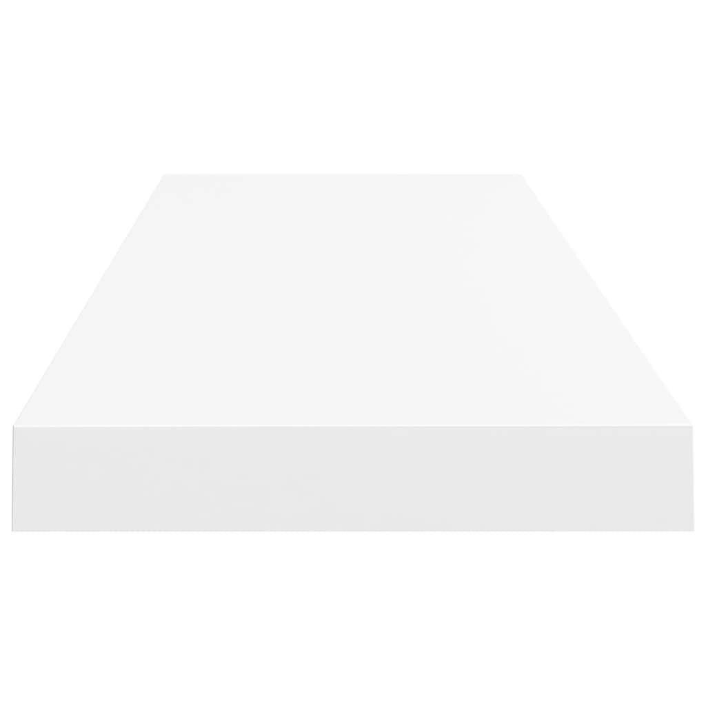 Schwebende Wandregale 4 Stk. Weiß 80x23,5x3,8cm MDF-5