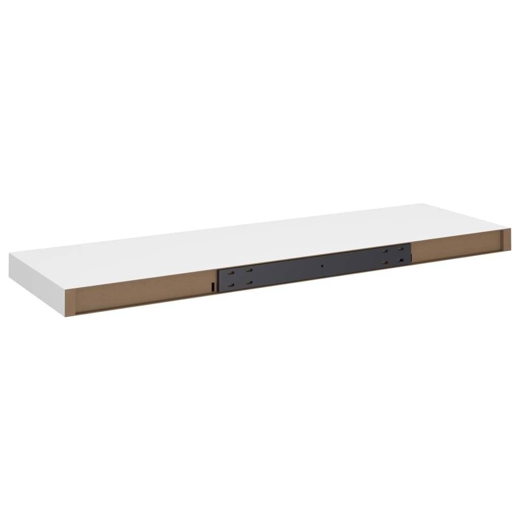 Schwebende Wandregale 4 Stk. Weiß 80x23,5x3,8cm MDF-6