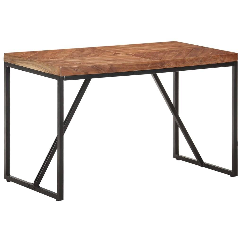 Symbolbild für vidaXL Esstisch 120x60x76 cm Massivholz Akazie und Mango
