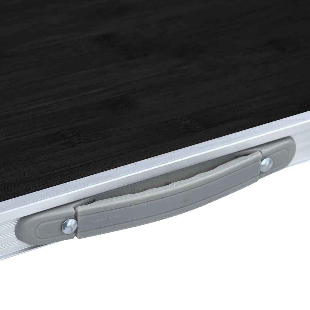 Symbolbild für vidaXL Campingtisch Klappbar Grau Aluminium 120x60 cm