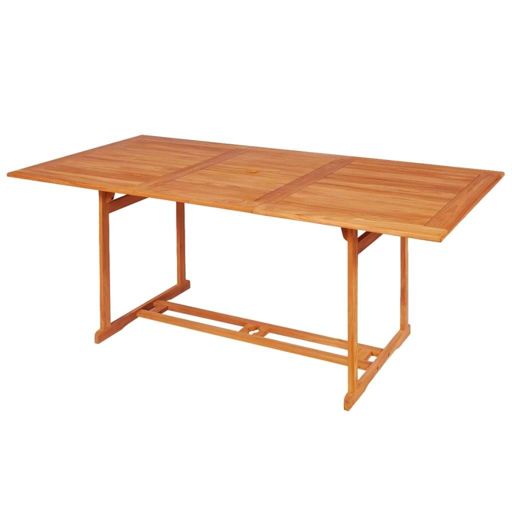 9-tlg. Garten-Essgruppe mit Kissen Massivholz Teak-2