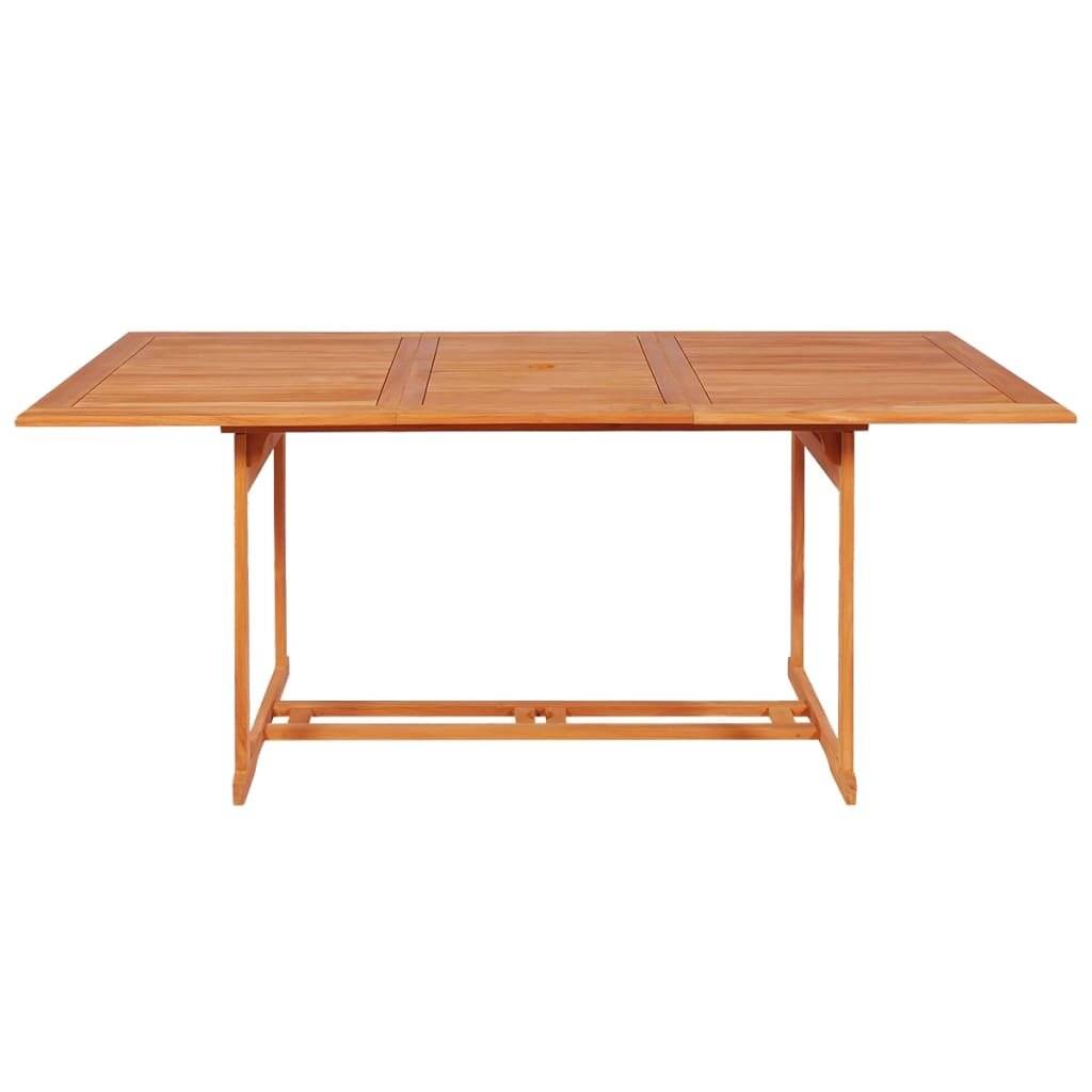 9-tlg. Garten-Essgruppe mit Kissen Massivholz Teak-3