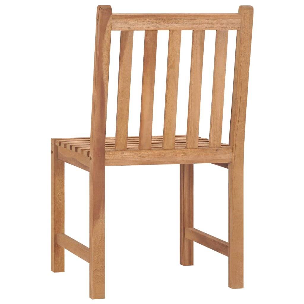 Gartenstühle 8 Stk. mit Kissen Massivholz Teak-5