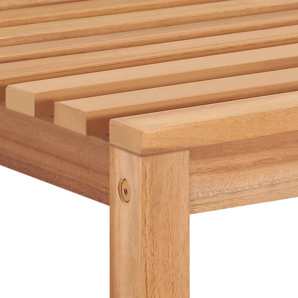 Gartenstühle 8 Stk. mit Kissen Massivholz Teak-6