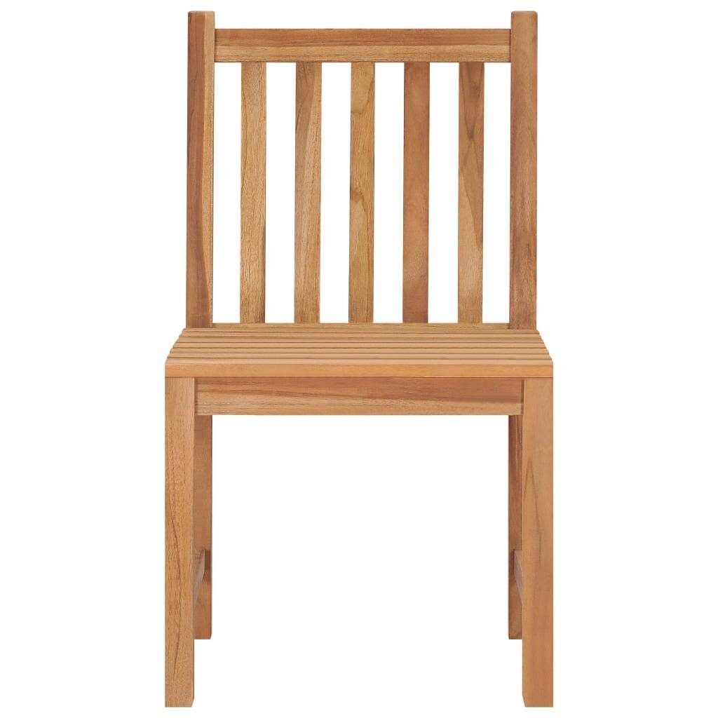 Gartenstühle 8 Stk. mit Kissen Massivholz Teak-4